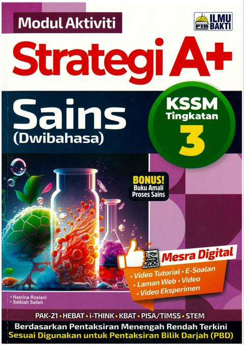 Strategi A+ Sains (Dwibahasa) Tg 3 '24 – MPHOnline.com