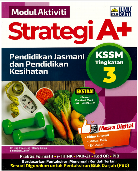 Modul Aktiviti Strategi A+  KSSM Tingkatan 3 Pendidikan Jasmani dan Pendidikan Kesihatan (PJPK) - MPHOnline.com