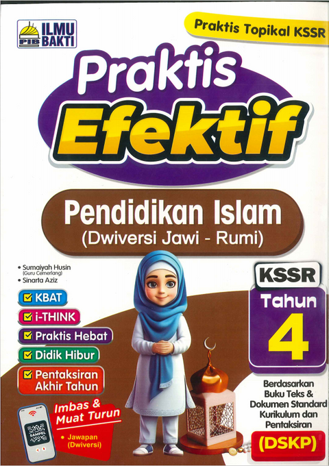 Praktis Efektif Pendidikan Islam ( Dwiversi Jawi - Rumi) KSSR Tahun 4'24 - MPHOnline.com