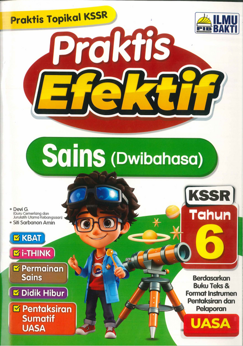 Praktis Efektif  Sains (Dwibahasa) KSSR Tahun 6'24 - MPHOnline.com