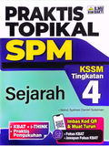 Praktis Topikal SPM Sejarah Tingkatan 4 - MPHOnline.com