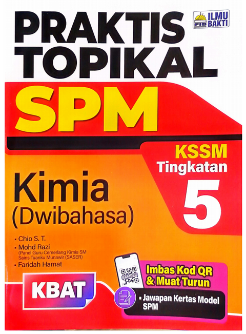 Praktis Topikal SPM Kimia (Dwibahasa) Tingkatan 5 - MPHOnline.com