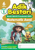 Adik Bestari : Matematik Awal 6 Tahun (Buku 1) '25 - MPHOnline.com