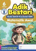 Adik Bestari : Matematik Awal 6 Tahun (Buku 2) '25 - MPHOnline.com