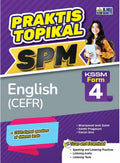 Praktis Topikal SPM English CEFR  Form 4 '25 - MPHOnline.com