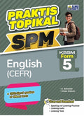 Praktis Topikal SPM English CEFR  Form 5 '25 - MPHOnline.com