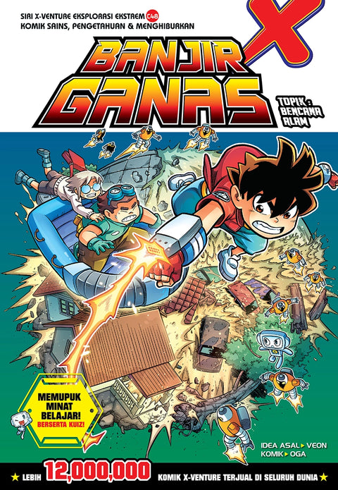 X-Venture Eksplorasi Ekstrem: Banjir Ganas - Kadokawa Gempak Starz - MPHOnline.com