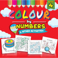 Colour By Numbers & Other Activities Book 4 - MPHOnline.com