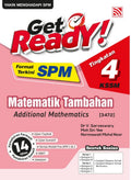Get Ready! SPM Matematik Tambahan Tingkatan 4 '25 - MPHOnline.com