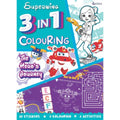 Superwing 3 in 1 Colouring - Blue - MPHOnline.com