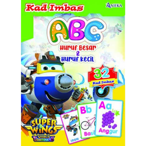 Flashcard Super Wing - ABC Huruf Besar - MPHOnline.com