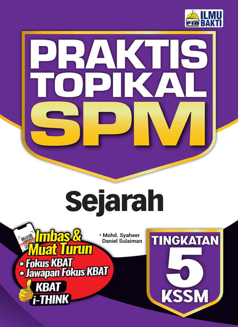 Praktis Topikal SPM Sejarah Tg5 - MPHOnline.com