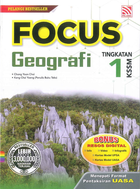 Focus KSSM 2023 Geografi Tingkatan 1 - MPHOnline.com