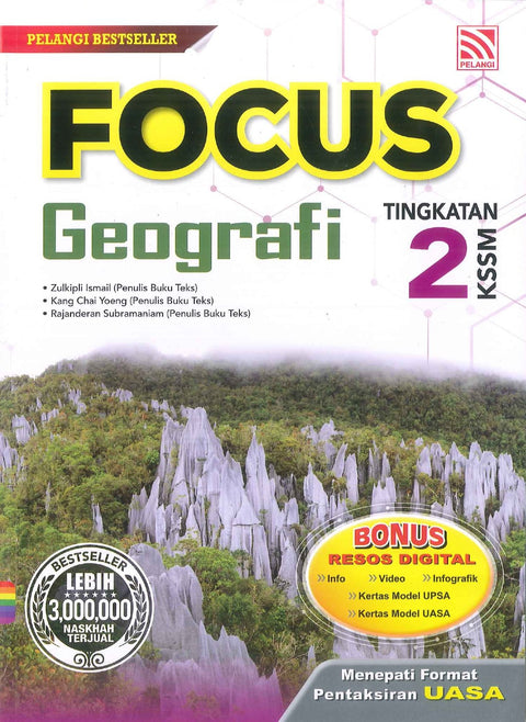 Focus KSSM 2023 Geografi Tingkatan 2 - MPHOnline.com