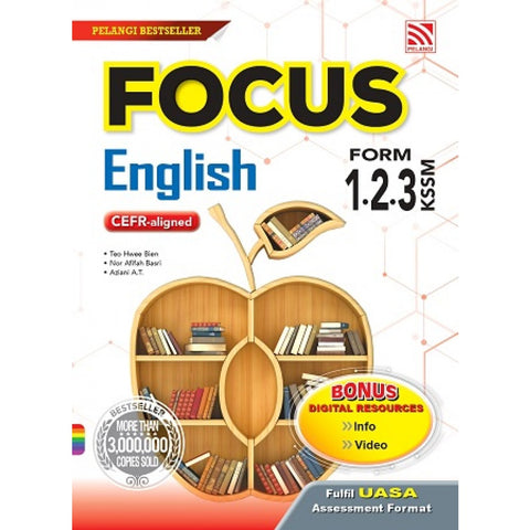 Focus Kssm (2023) English Form 1.2.3 - MPHOnline.com