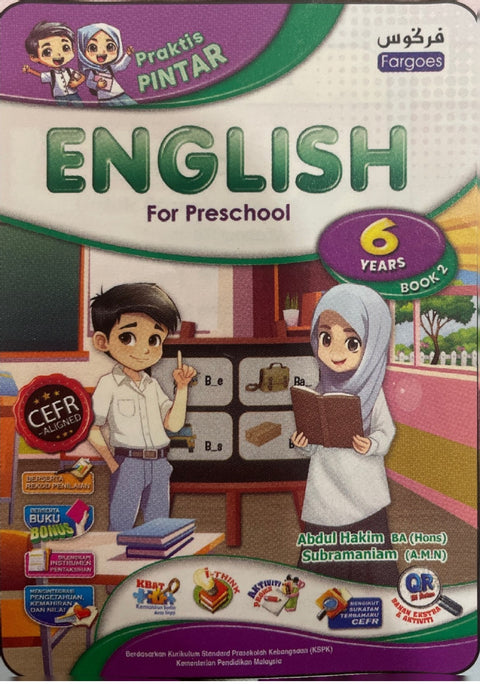 Praktis Pintar English (CEFR) For Preschool 6 Years – Book 2 - MPHOnline.com