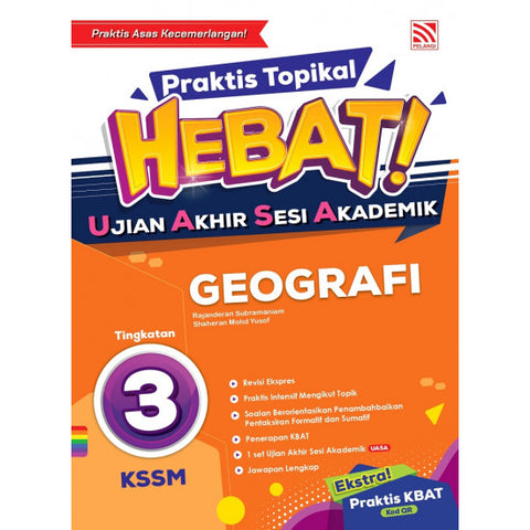 Praktis Topikal Hebat UASA KSSM (2023) Geografi Tingkatan 3 - MPHOnline.com