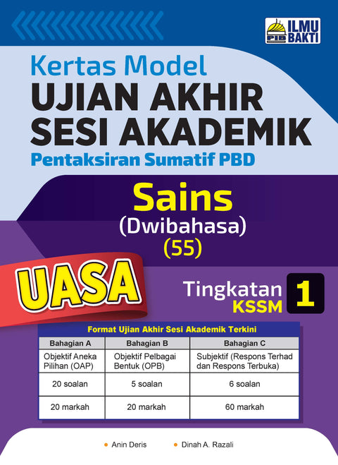 Kertas Model UASA Sains (Dwibahasa) Tingkatan 1 '23 - MPHOnline.com