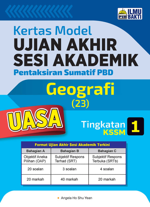 Kertas Model UASA Geografi Tingkatan 1 '23 - MPHOnline.com