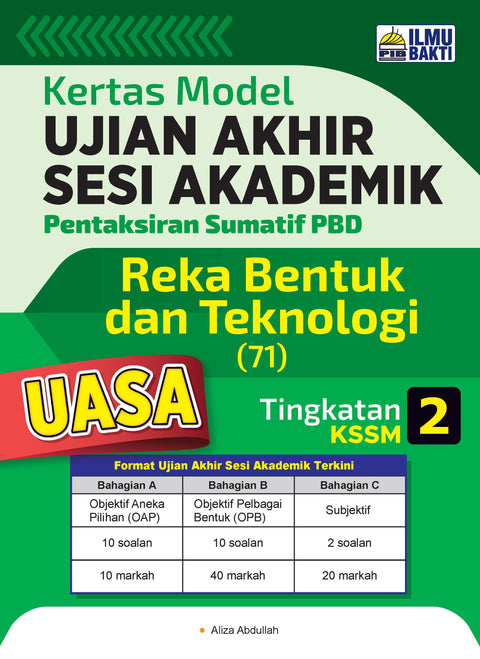 Kertas Model UASA Reka Bentuk dan Teknologi Tingkatan 2 '23 - MPHOnline.com