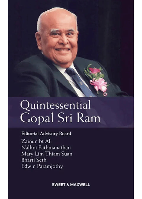 Quintessential Gopal Sri Ram - Sweet & Maxwell - MPHOnline.com