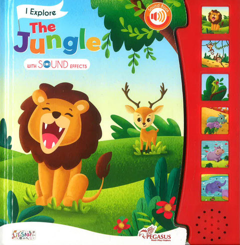 Sound Book - I Explore the Jungle - MPHOnline.com