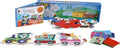 What's inside Superhero Train (Board Book and Puzzle) - MPHOnline.com