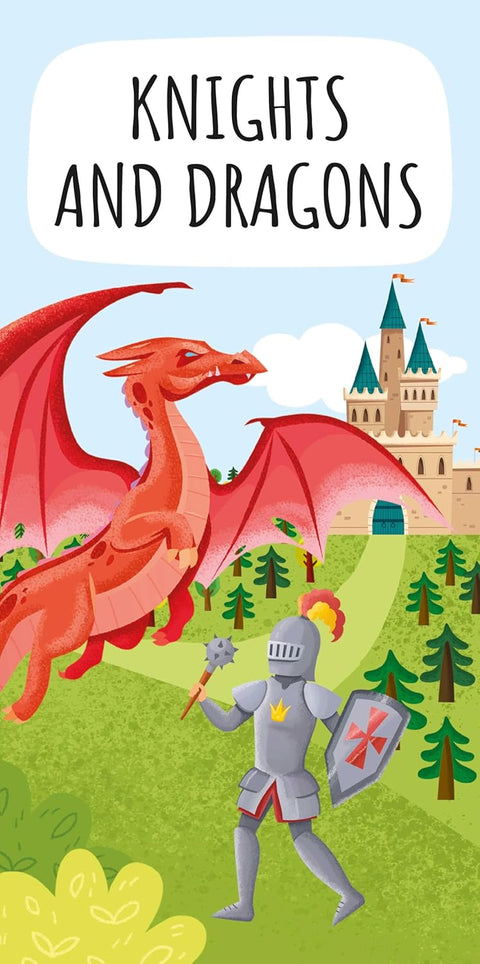 Shaped Puzzle Fantasy - Knights And Dragons - MPHOnline.com