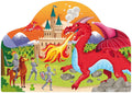 Shaped Puzzle Fantasy - Knights And Dragons - MPHOnline.com