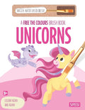 Sassi Magic Ink Free The Colours Brush Book: Unicorns - MPHOnline.com