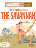 Sassi Magic Ink Free The Colours Brush Book: The Savannah - MPHOnline.com