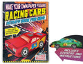 Make your own Paper Figure - Racing Cars (Activity Book for kids) - MPHOnline.com