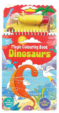 Om: Magic Colouring Book - Dinosaurs - OM Books - MPHOnline.com