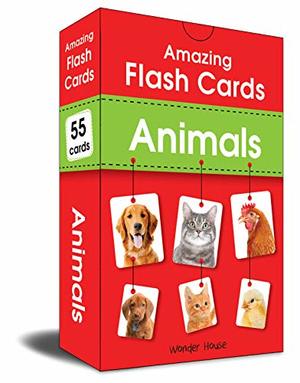 Amazing Flash Cards Animals: Early Development of Preschool Toddler (55 Cards) - MPHOnline.com