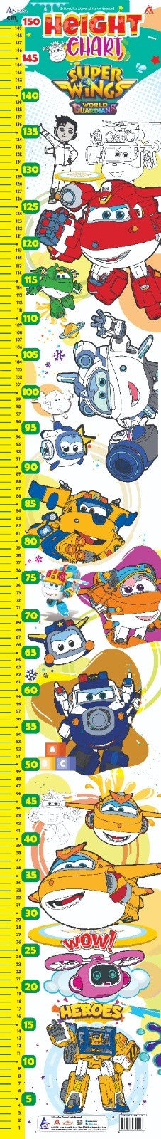 Height Chart Heroes - MPHOnline.com