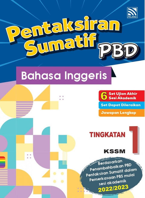 Pentaksiran Sumatif PBD 2023 English Tingkatan 1 - MPHOnline.com