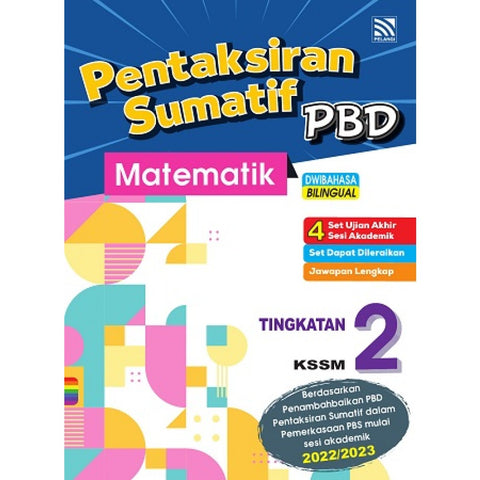 Pentaksiran Sumatif PBD 2023 Matematik Tingkatan 2 - MPHOnline.com