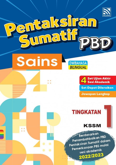 Pentaksiran Sumatif PBD 2023 Sains Tingkatan 1 - MPHOnline.com