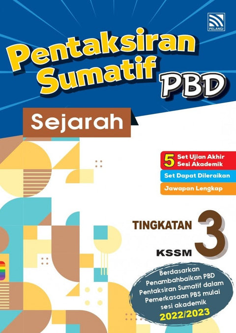 Pentaksiran Sumatif PBD 2023 Sejarah Tingkatan 3 - MPHOnline.com