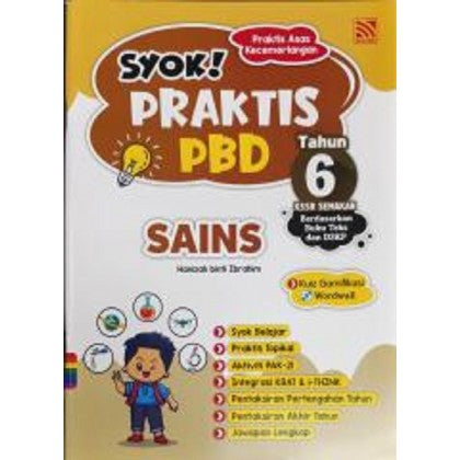 SYOK! PRAKTIS PBD 2023 Sains Tahun 6 - MPHOnline.com