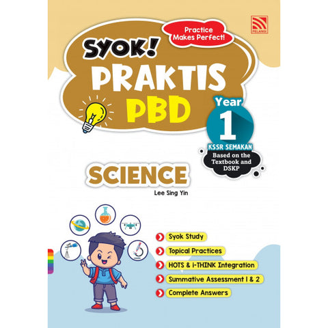 SYOK! PRAKTIS PBD 2023 Science Year 1 - MPHOnline.com