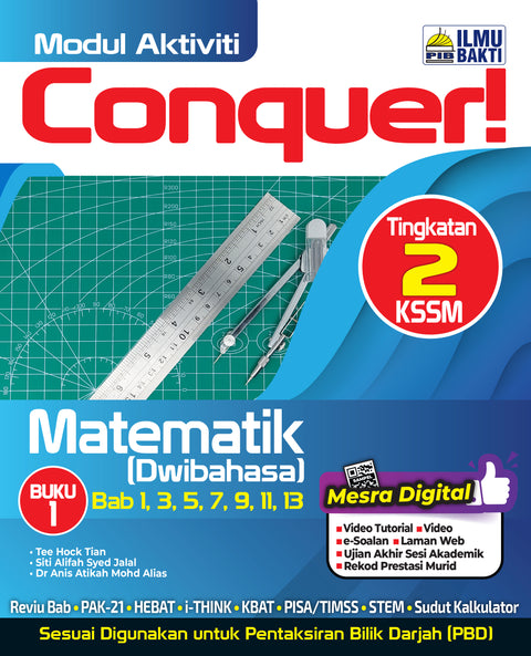 Conquer! KSSM Mate (Dwi)  Tg2 Bk1 - MPHOnline.com