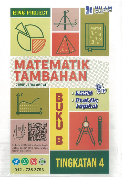 Ring Product Matematik Tambahan Tg 4 (A+B) 2023 - MPHOnline.com