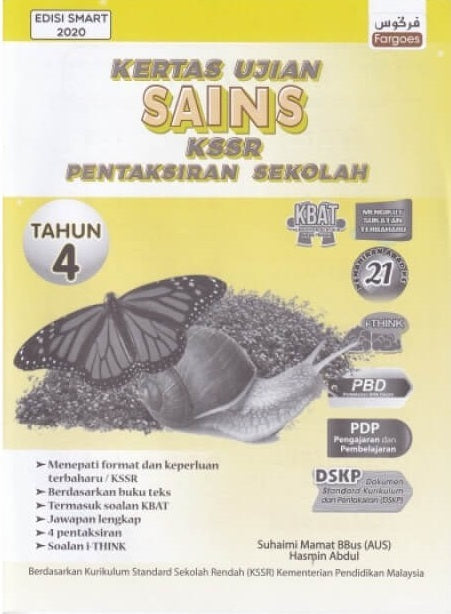 Kertas Ujian Sains Tahun 4 - MPHOnline.com