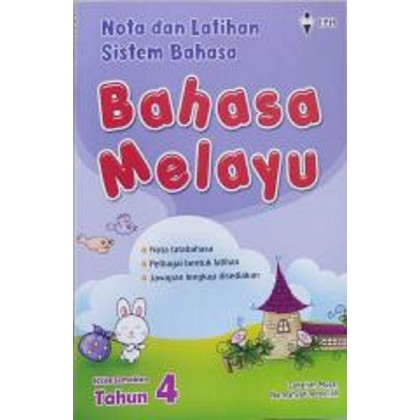 Nota dan Latihan Sistem Bahasa Bahasa Melayu KSSR Semakan Tahun 4 - MPHOnline.com