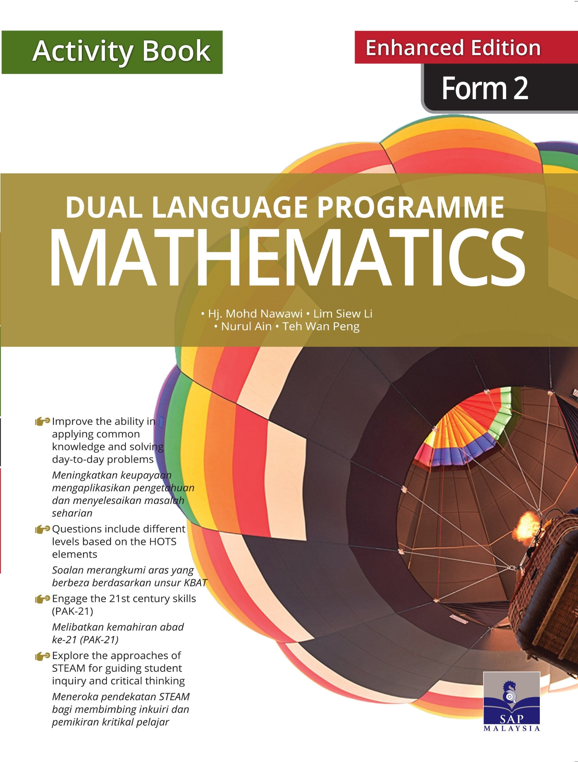 Dual Language Programme Mathematics Form 2 Enhanced Edition – MPHOnline.com