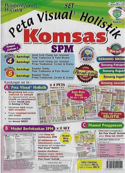 Pembelajaran Holistik SET SPM Komsas Tingkatan 4 & 5 - MPHOnline.com