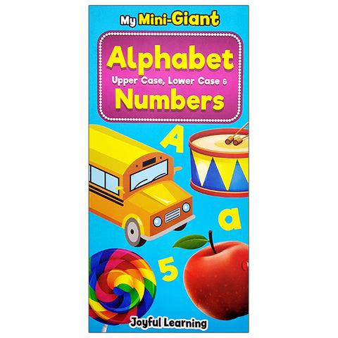 My Mini-Giant Alphabet Upper Case, Lower Case & Numbers (9789674476595) - MPHOnline.com