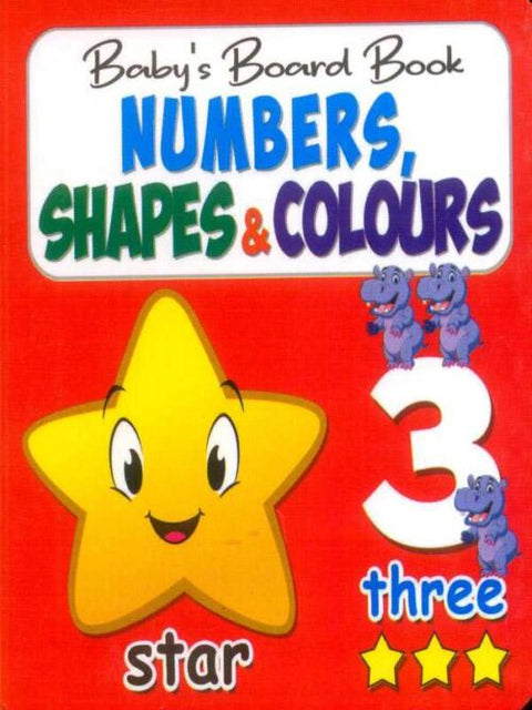 Baby’s Board Books Numbers, Shapes & Colours - MPHOnline.com