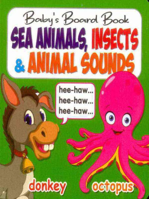 Baby’s Board Books Sea Animals, Insects & Animal Sounds - MPHOnline.com